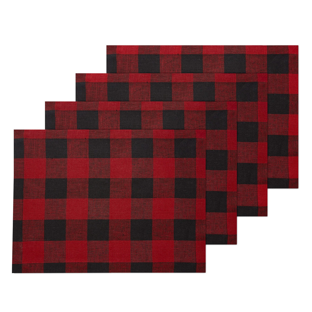 Buffalo Check Placemats, Set of 4