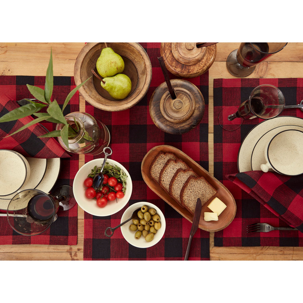 Buffalo Check Placemats, Set of 4