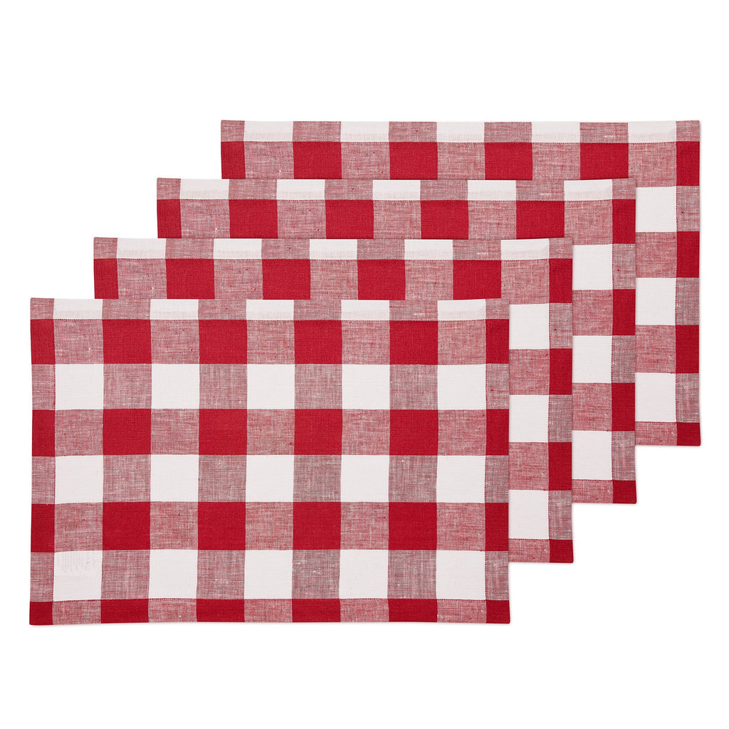 Buffalo Check Placemats, Set of 4