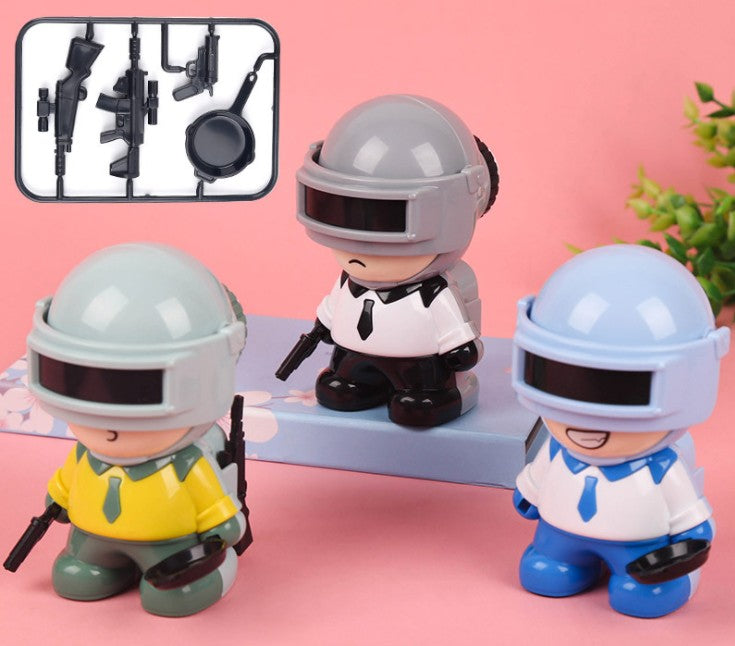 Children's cartoon chicken eating robot pencil sharpener large caliber