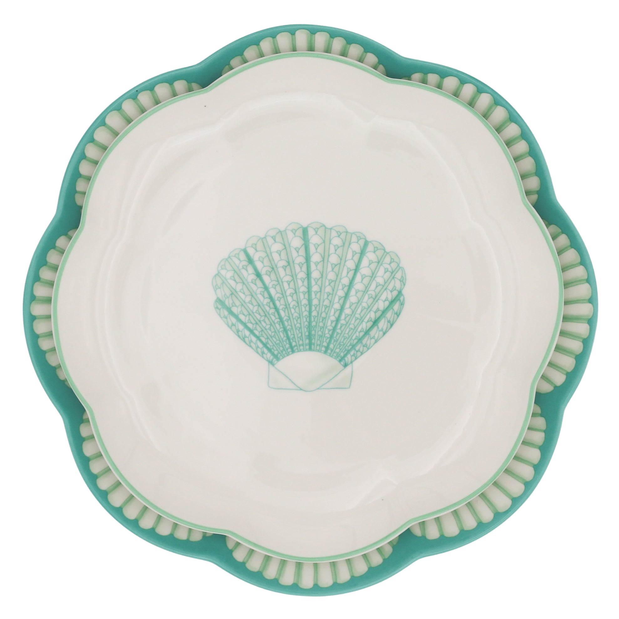 Balearic Blu Starter Plate - Set of 4