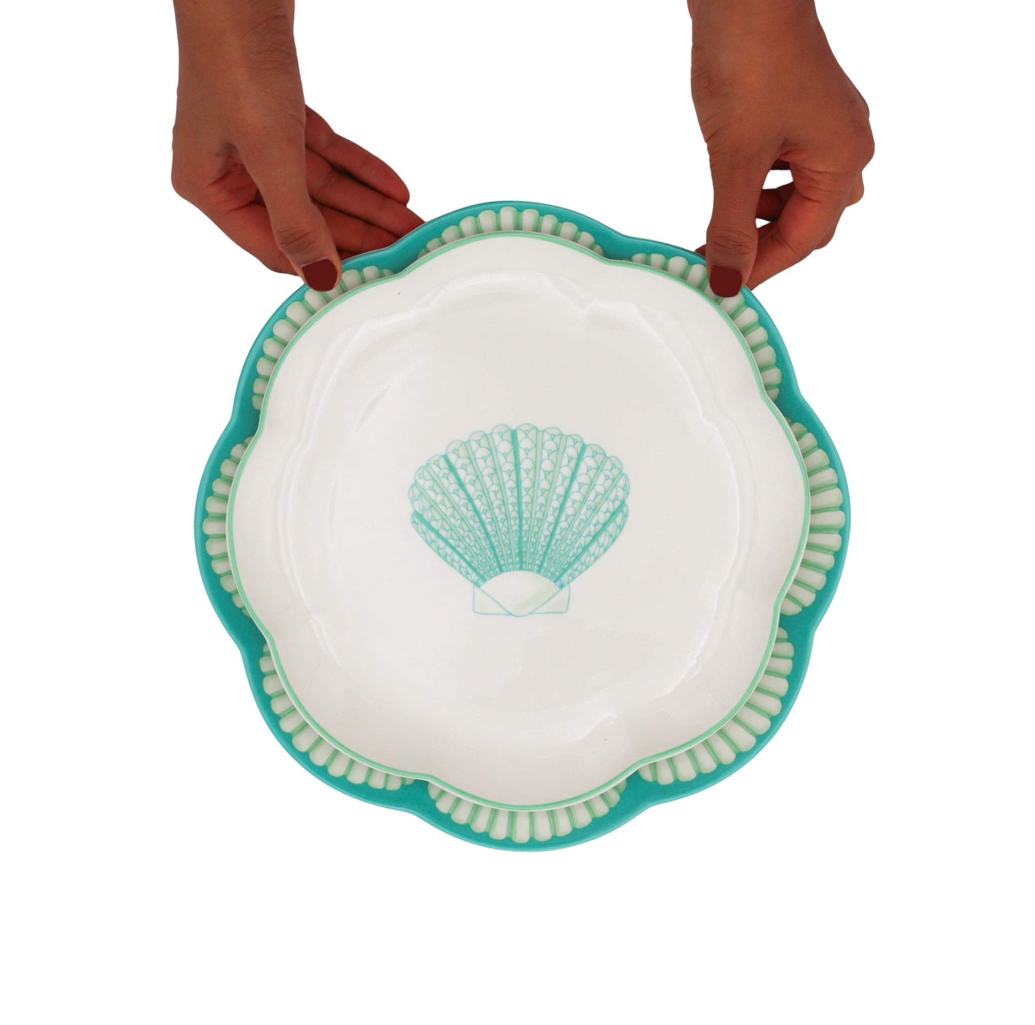 Balearic Blu Starter Plate - Case of 12 Plates