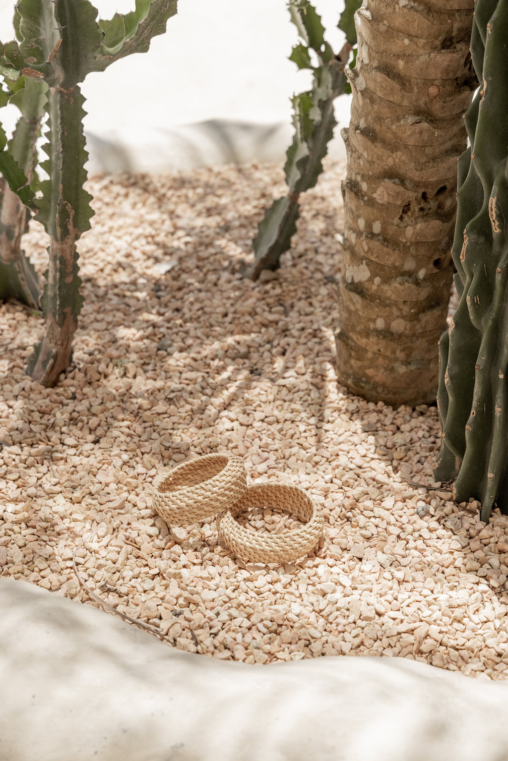 Statement Flat Weave Bangle