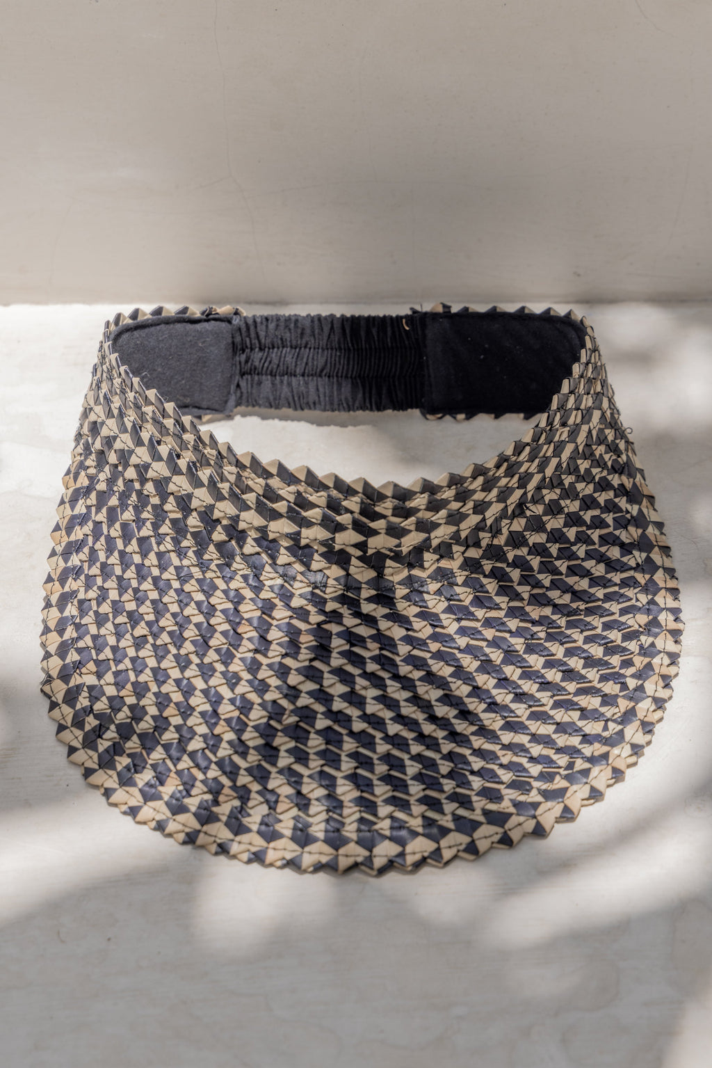 Ombre Rattan Sun Visors