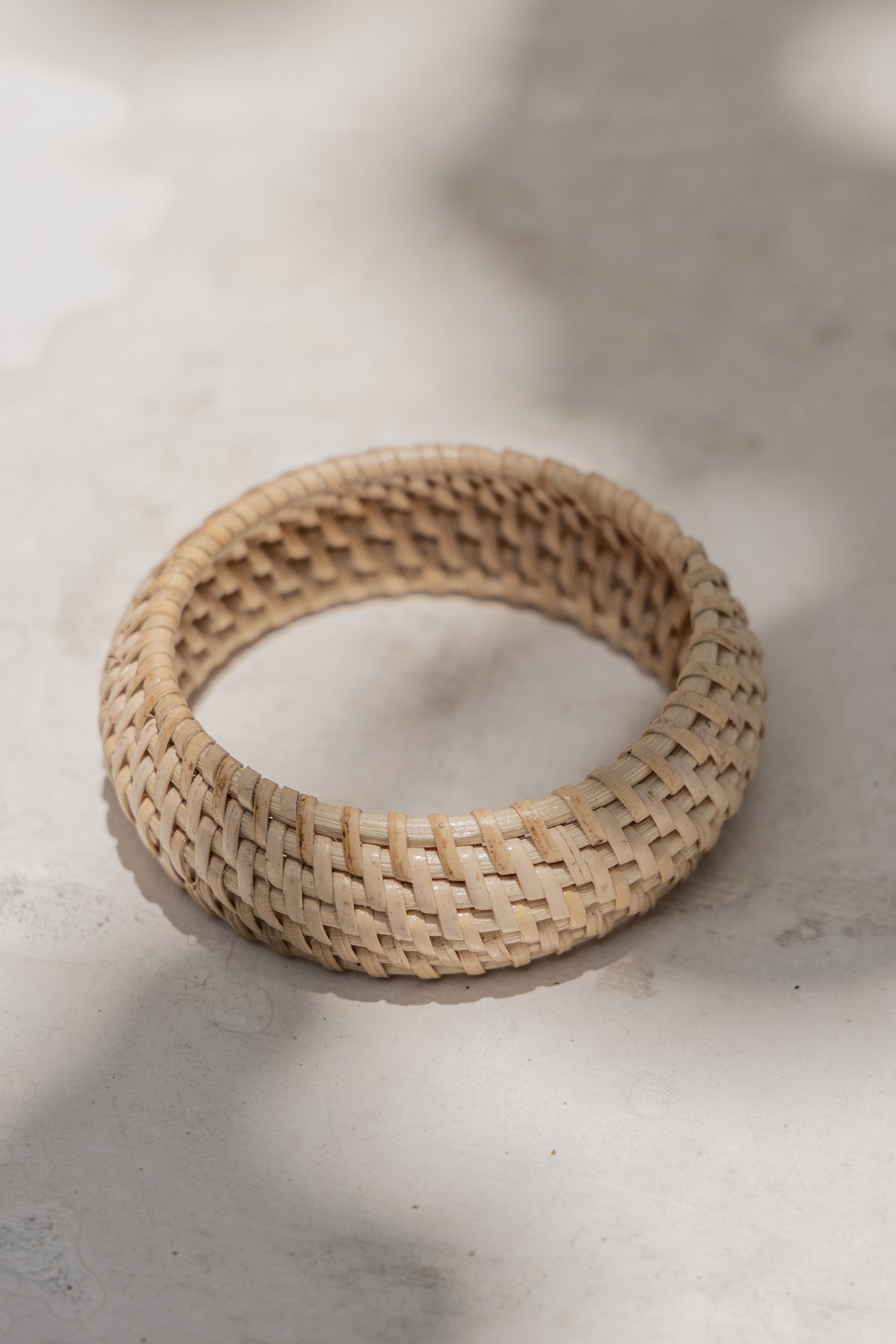 Statement Flat Weave Bangle