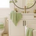 Bamboo 8 Piece Towel Sets - Sage