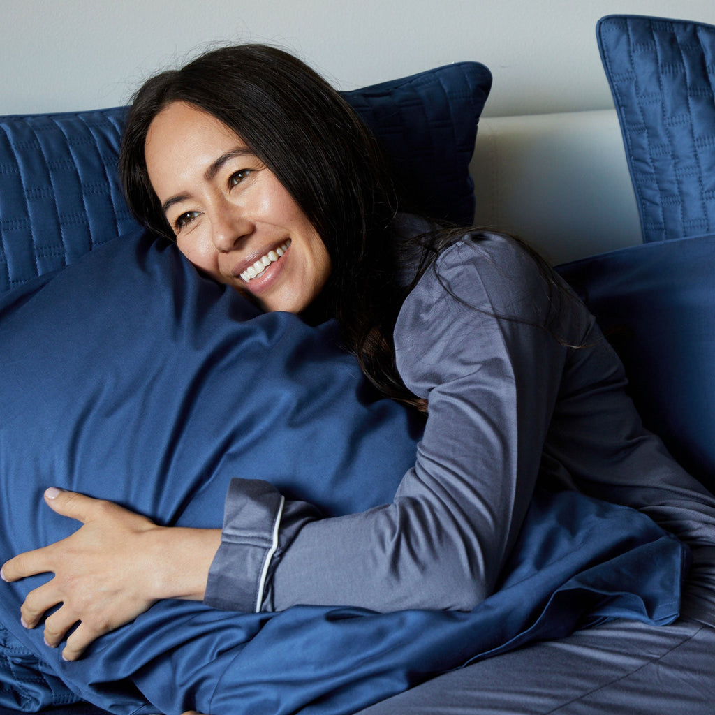 Bamboo Pillowcase Set – Indigo