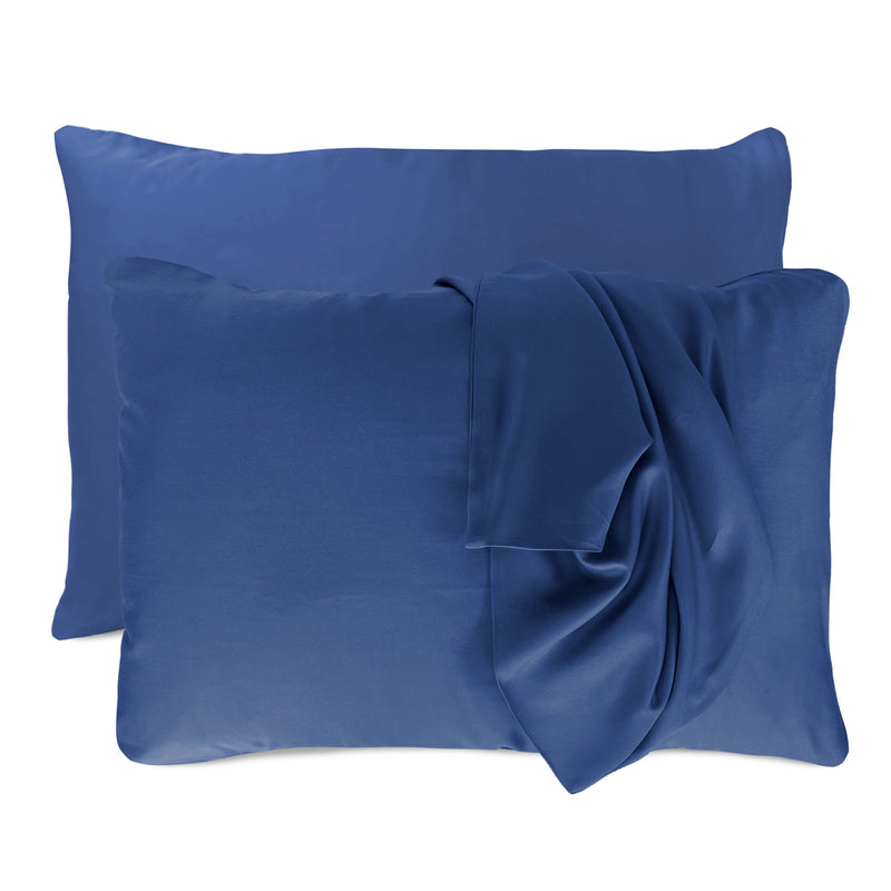 Bamboo Pillowcase Set – Indigo