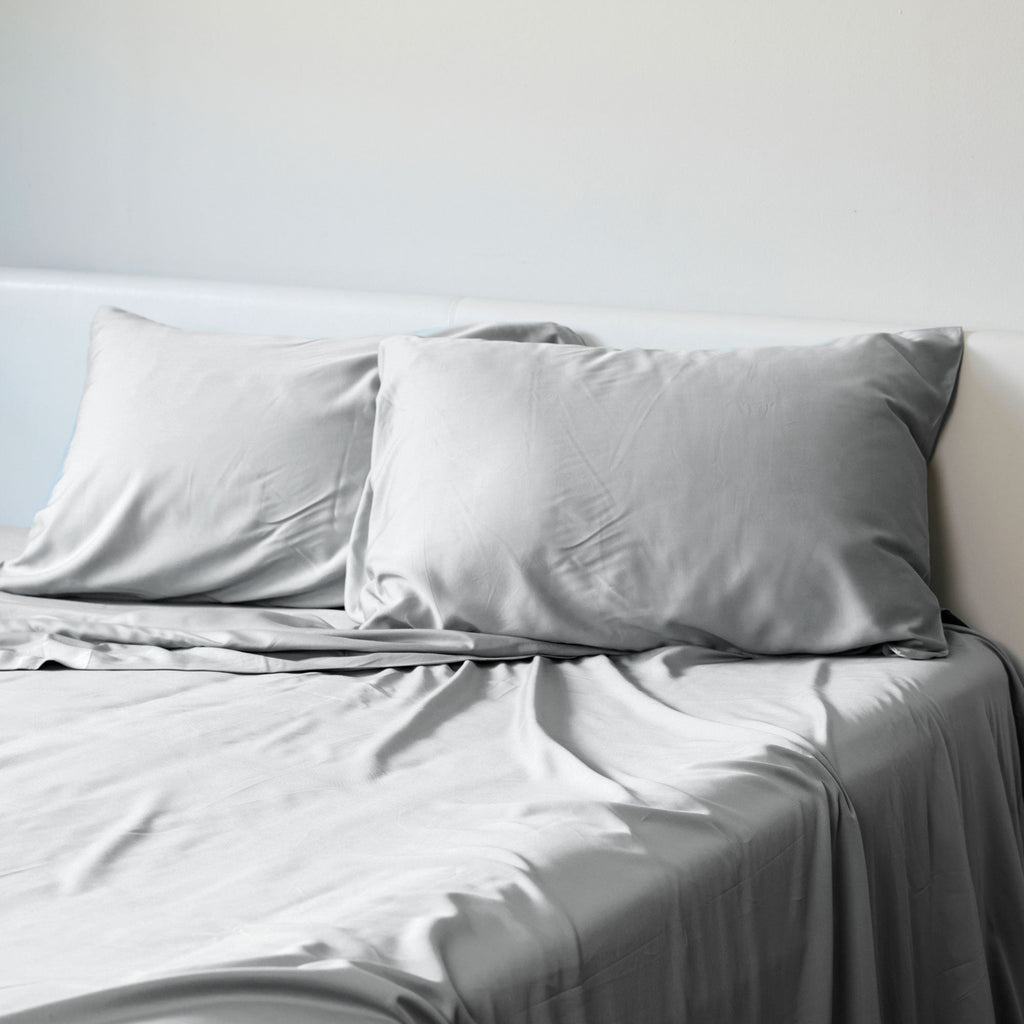 Bamboo Pillowcase Set - Stone