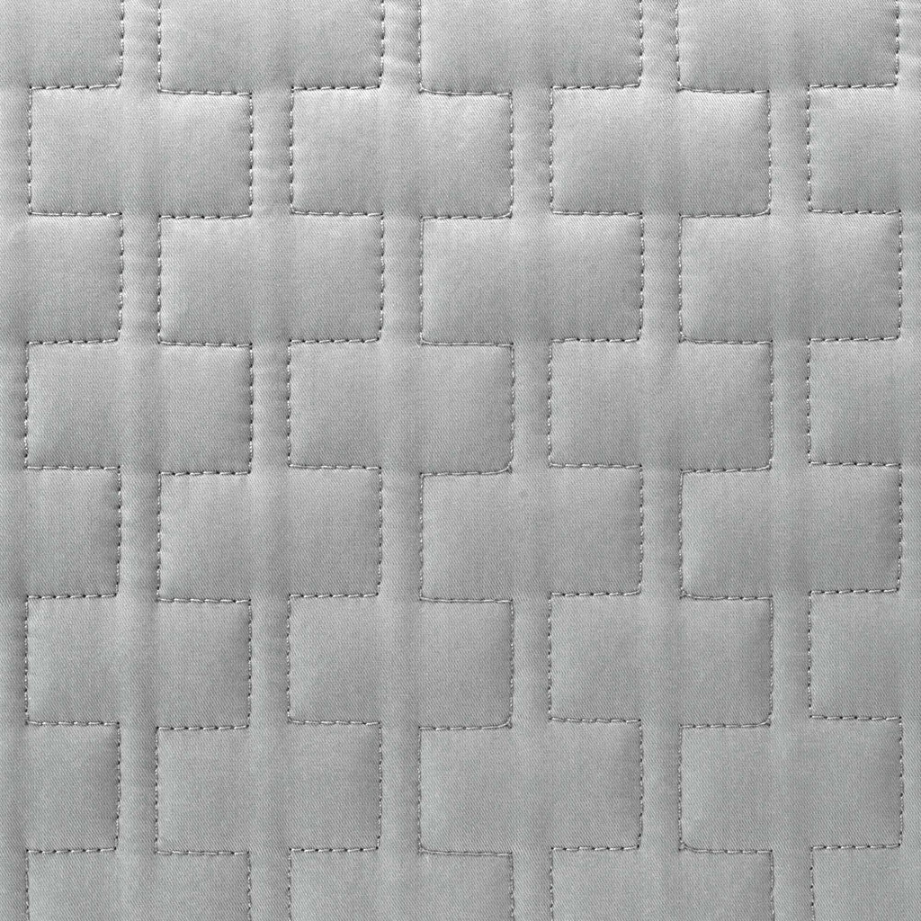 Bamboo Quilted Euro Sham 1 Piece - Stone