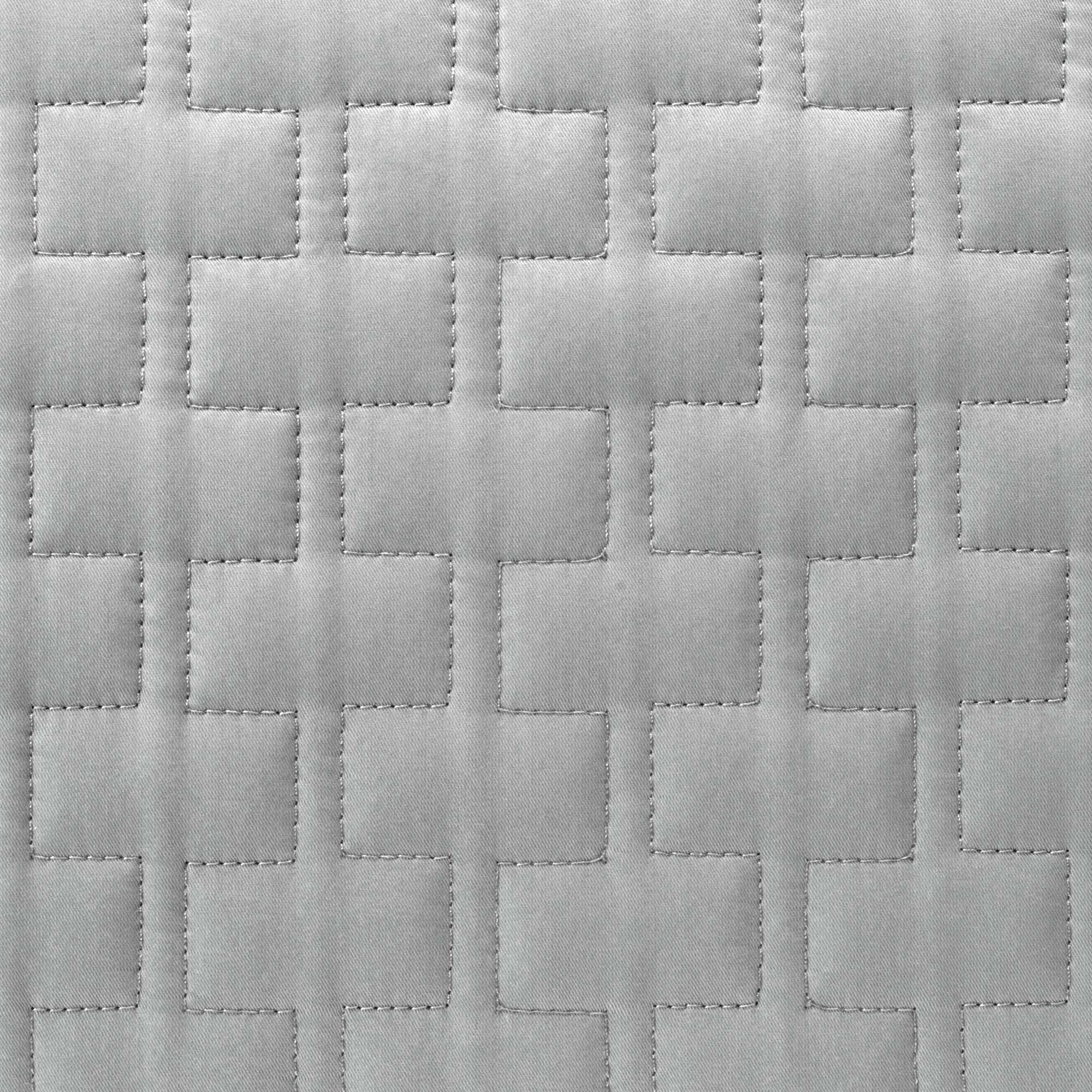 Bamboo Quilted Euro Sham 1 Piece - Stone
