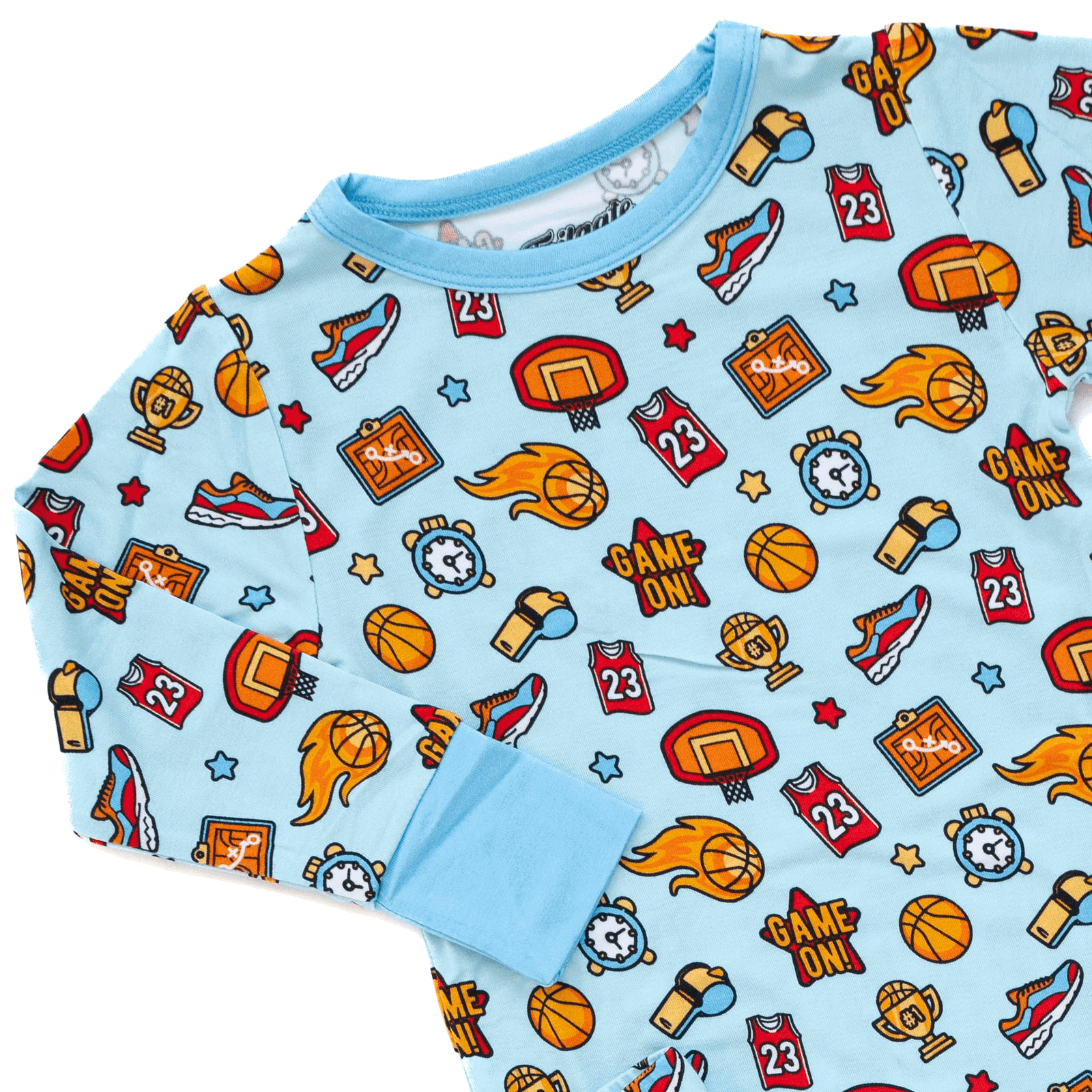 Basketball Two-Piece Pajama Set