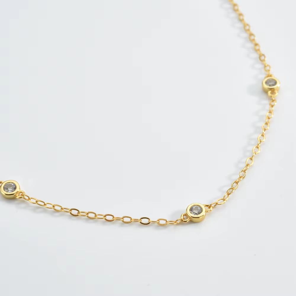 Cosmic Halo Bezel Classic Cubic Zirconia Bracelet