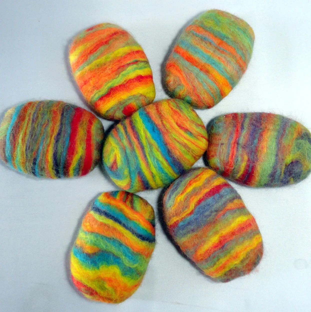 Felted Wool Soap Bars