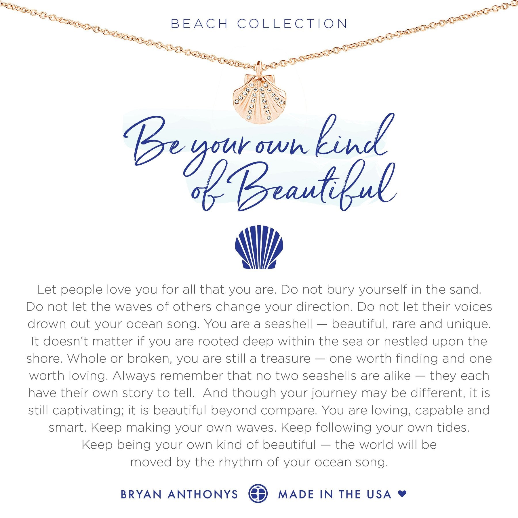 Be Your Own Kind Of Beautiful Necklace