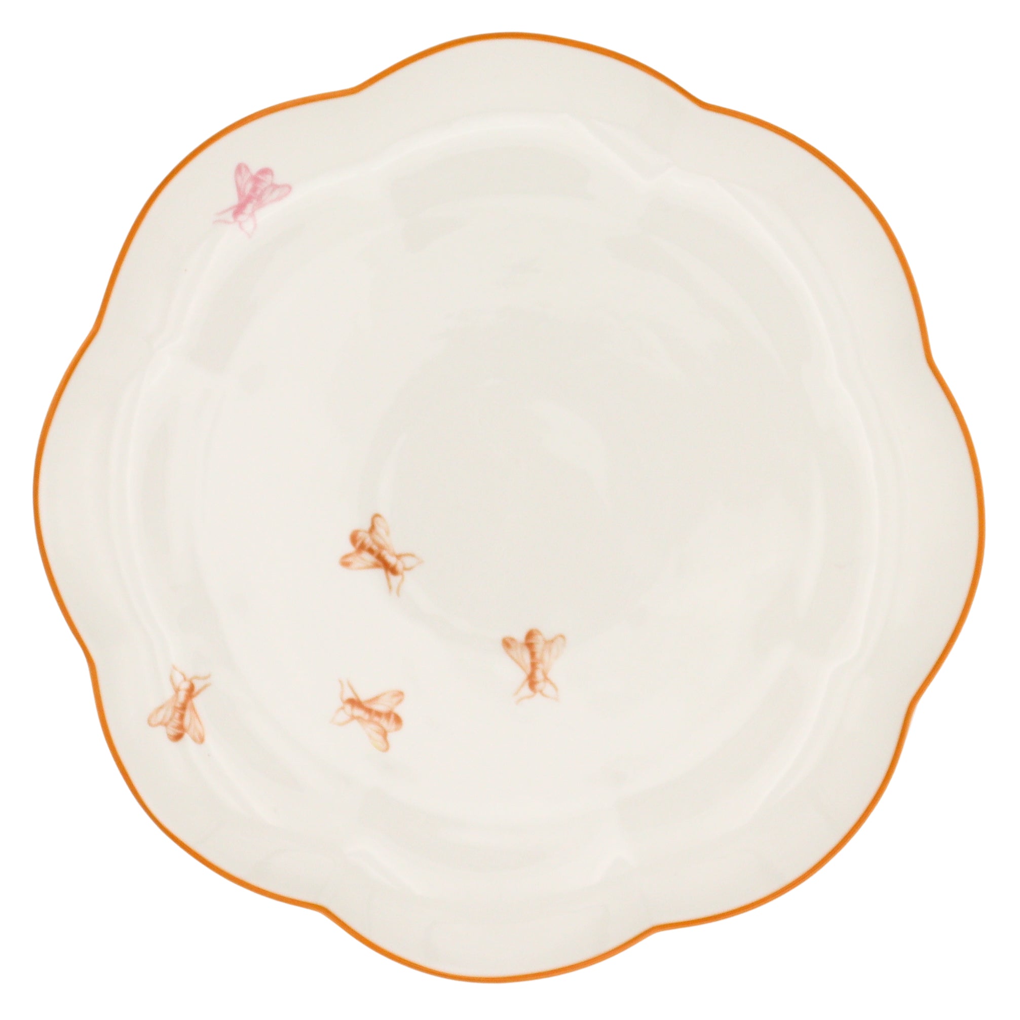 Bumble Voyage Scalloped Dinner Plate - Case of 12 Plates