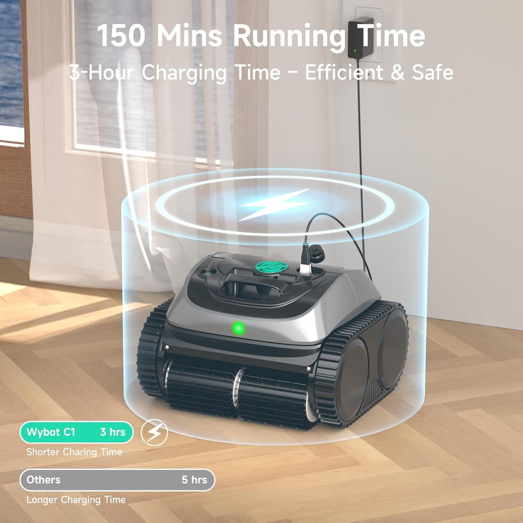 WYBOT C1 Cordless Robotic Pool Cleaner
