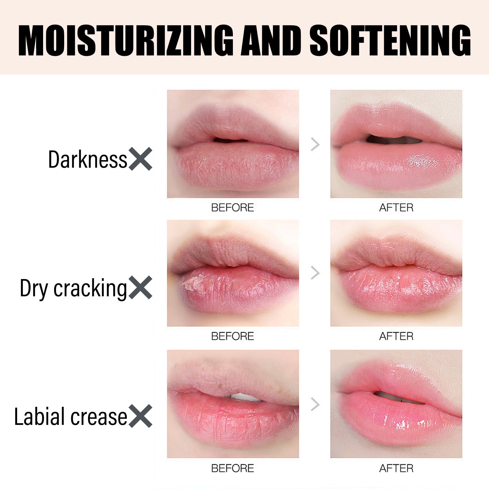 Orange Moisturizing Lip Balm Moisturizes, Hydrates, Removes Dead Skin, Prevents Dry And Cracked Lips