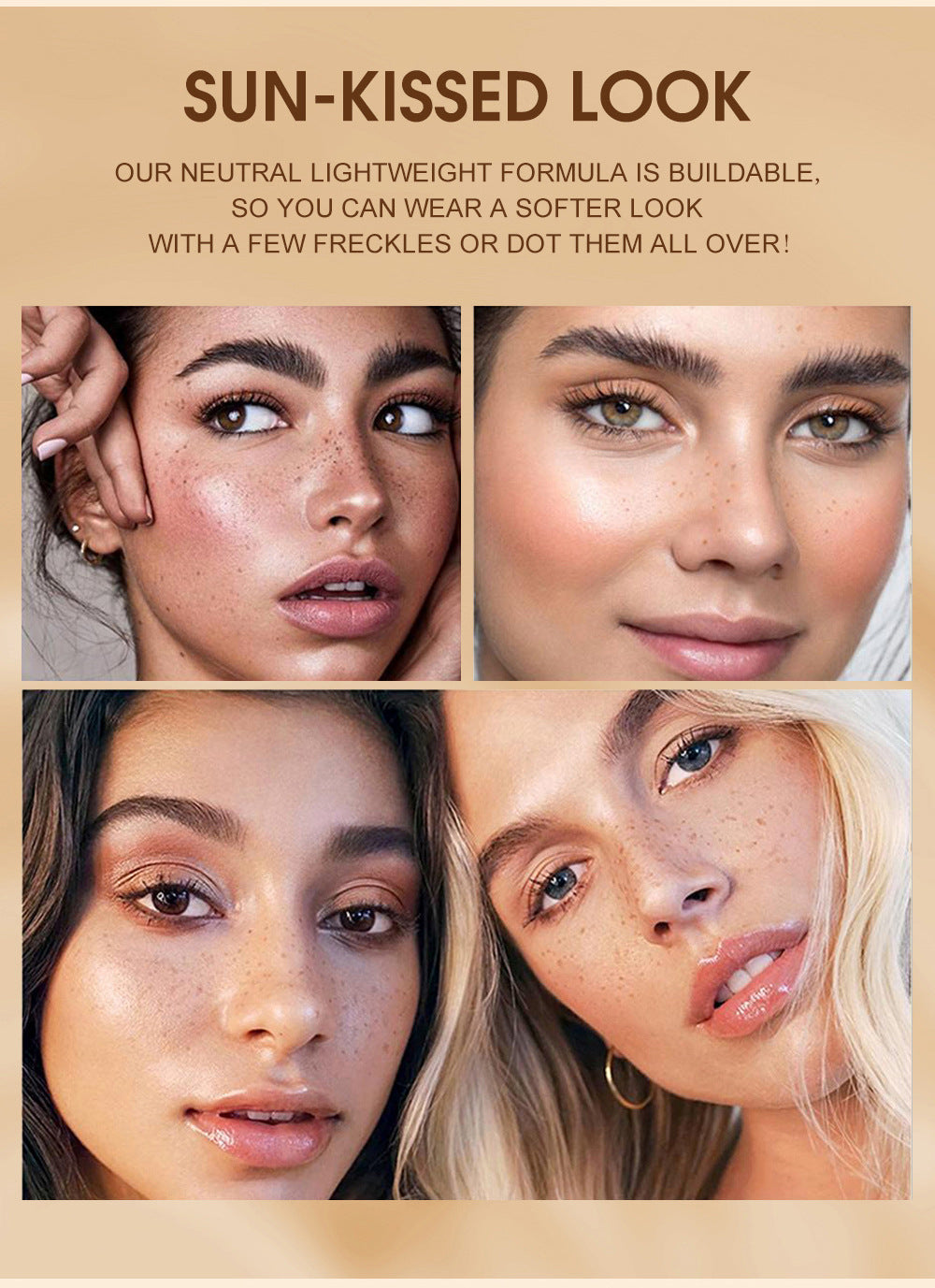 HANDAIYAN Makeup Freckles Natural Simulation Is Not Easy To Fade Makeup Spotting Pen