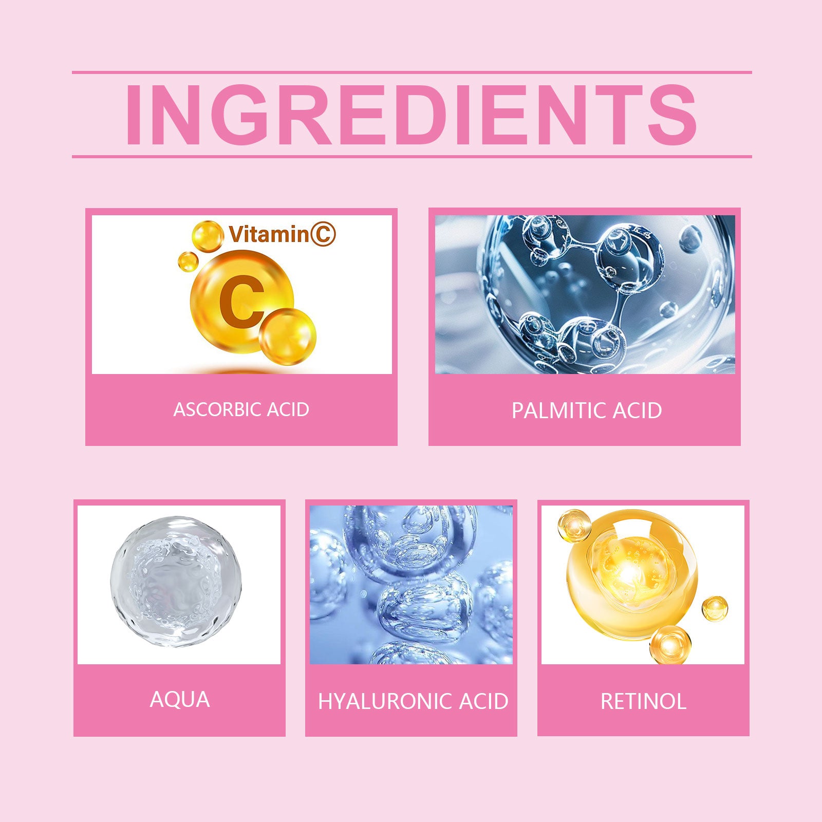 Retinol Hydrating Serum, A Delicate And Moisturizing Face Anti-Wrinkle Serum With Retinol Vitamin C