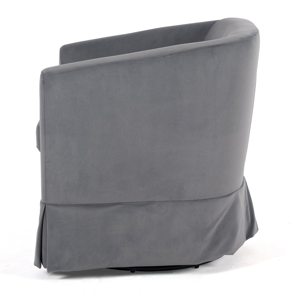 27.36" Wide Swivel Chair Gray