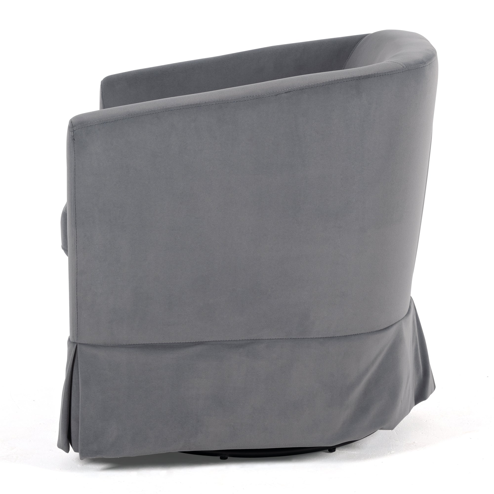 27.36" Wide Swivel Chair Gray