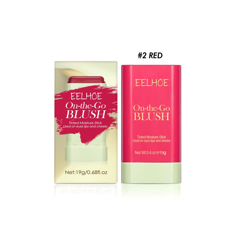 Blush Stick Lightweight Natural Nude Makeup Brightening And Contorting Three-Dimensional Highlight Delicate Waterproof Multi-Functional Blush Stick