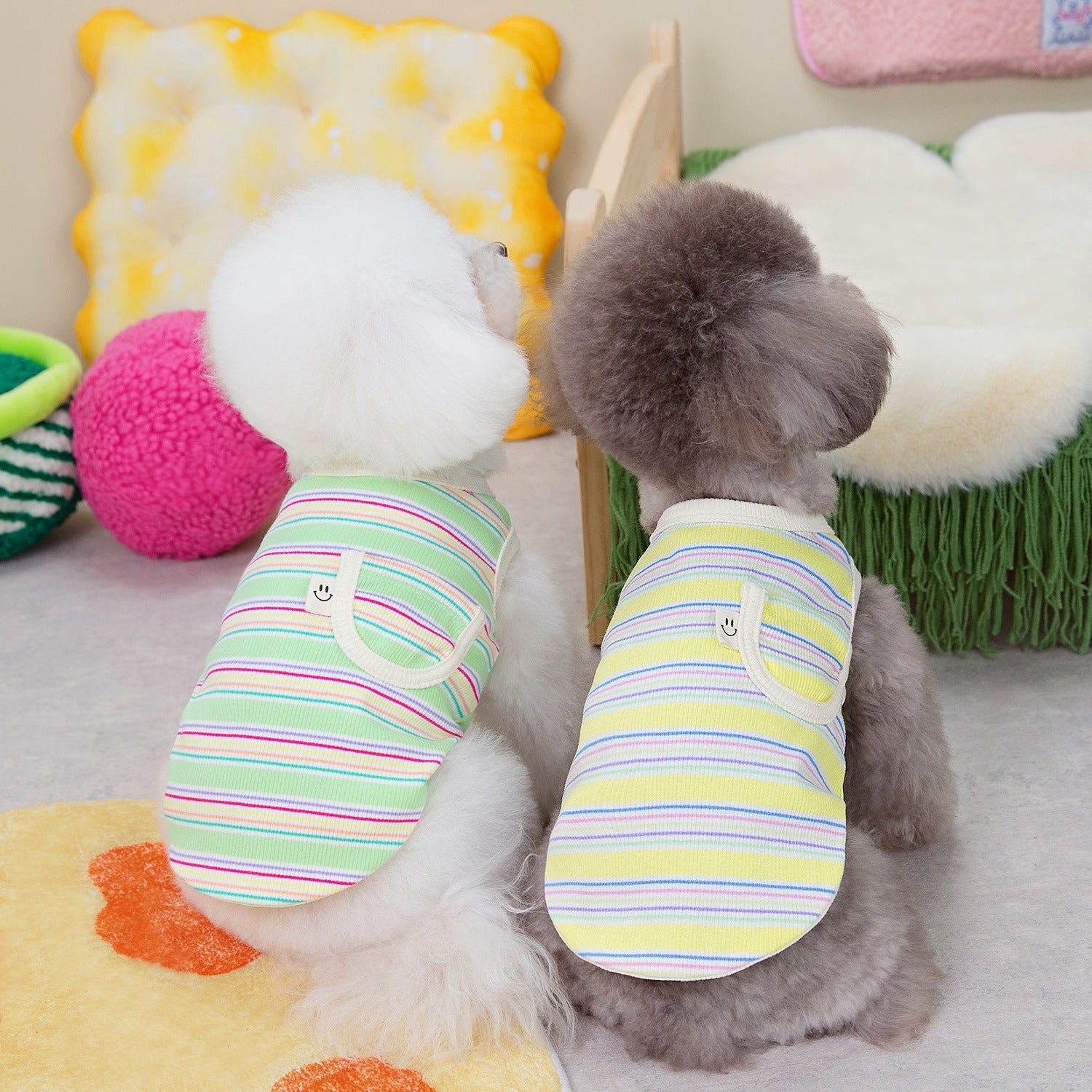 Teddy Schnauzer Pocket Tank Top