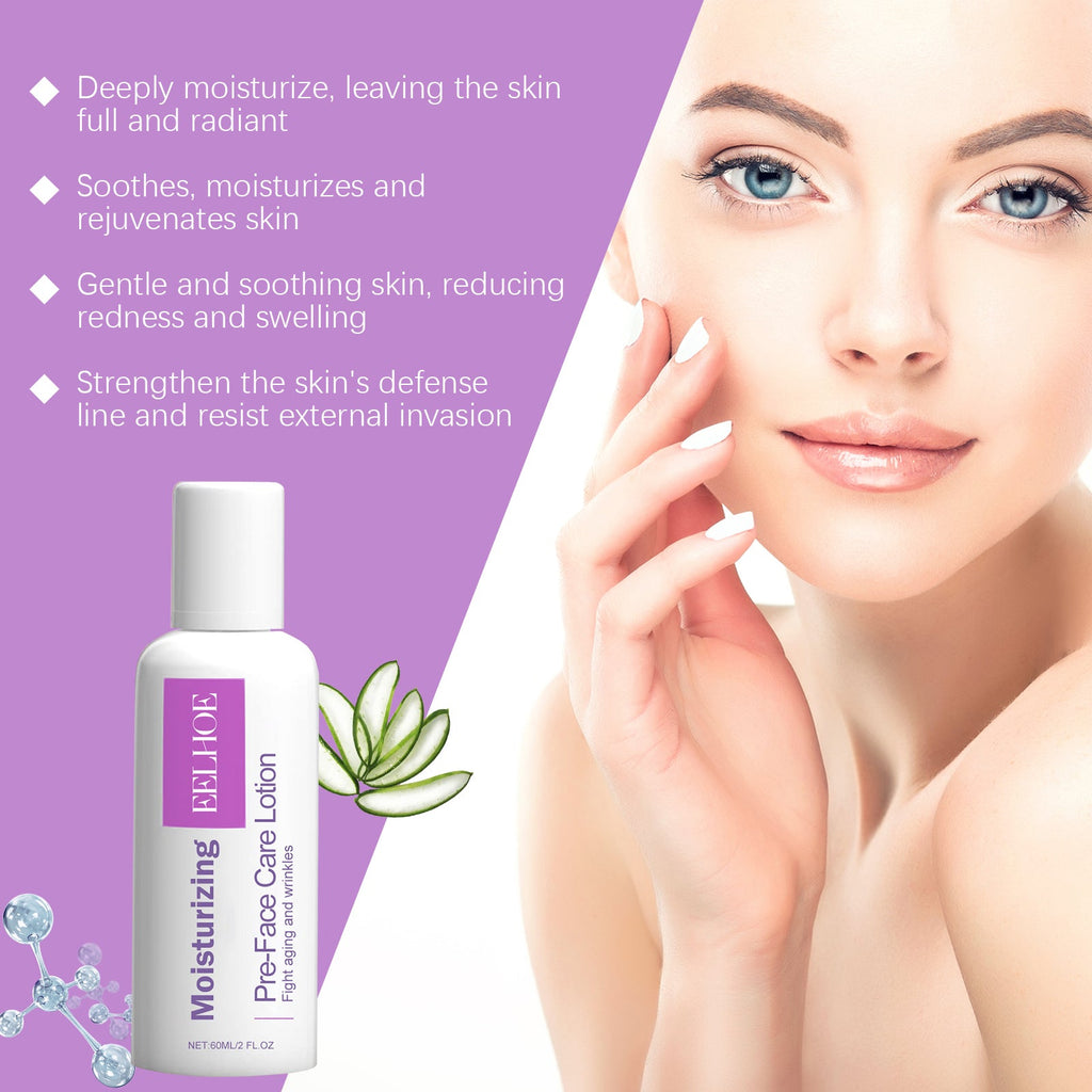 Moisturizing Lotion, Aloe Vera Essence Hydrates And Lightens Fine Lines, Firming Skin, Refreshing And Not Greasy