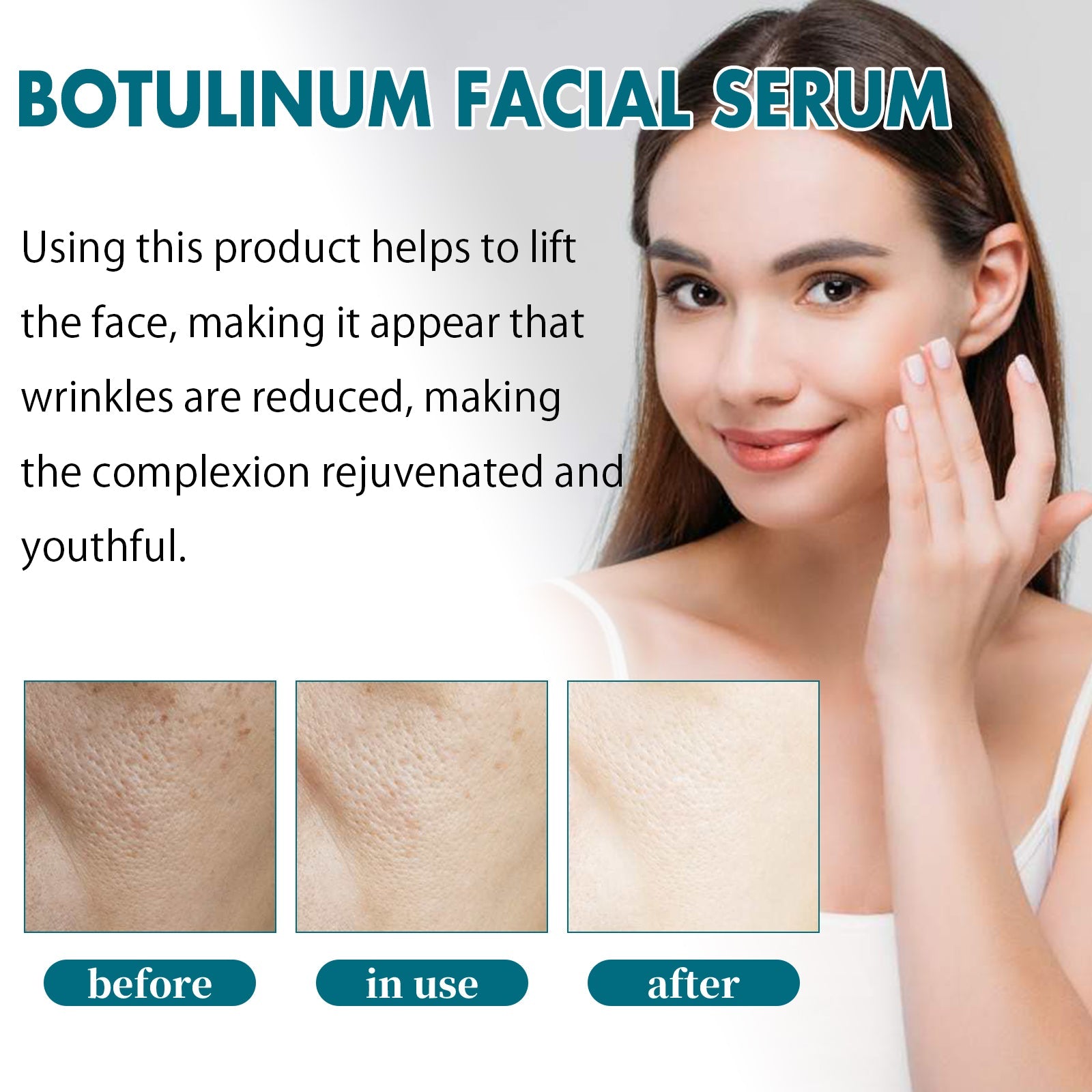 B5 Face Capsule Essence Reduces Fine Lines, Lifts Sagging, Firming And Moisturizing Face