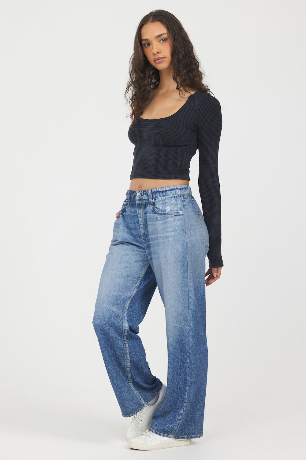 Vintage Havana Denim Fleece Pants