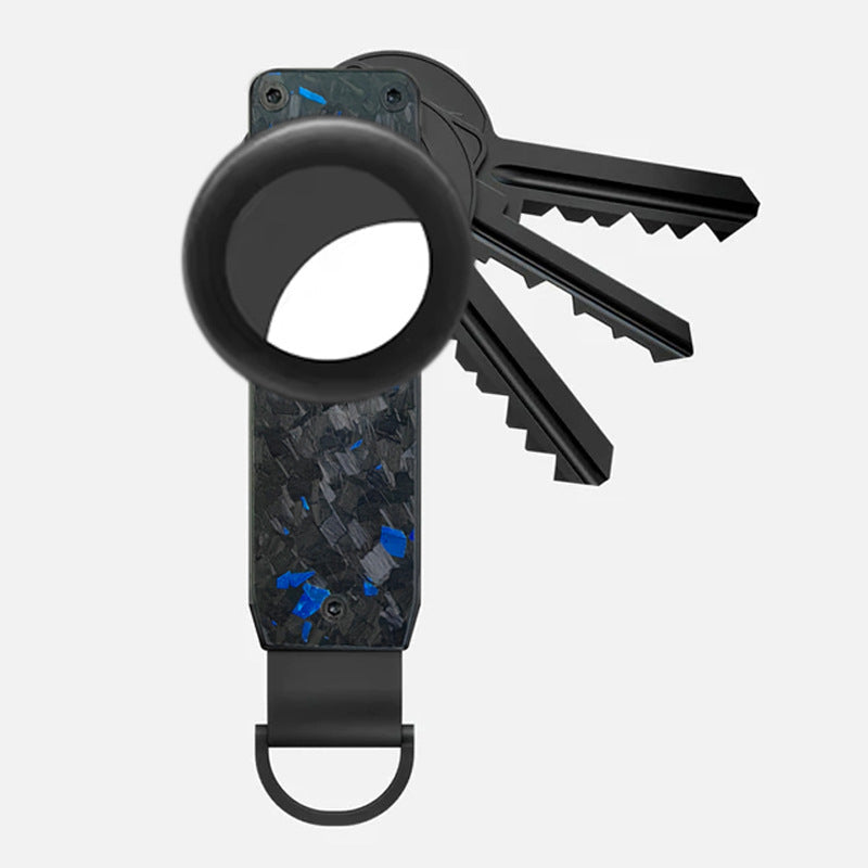 Keychain metal keychain aluminum alloy key storage keyclip