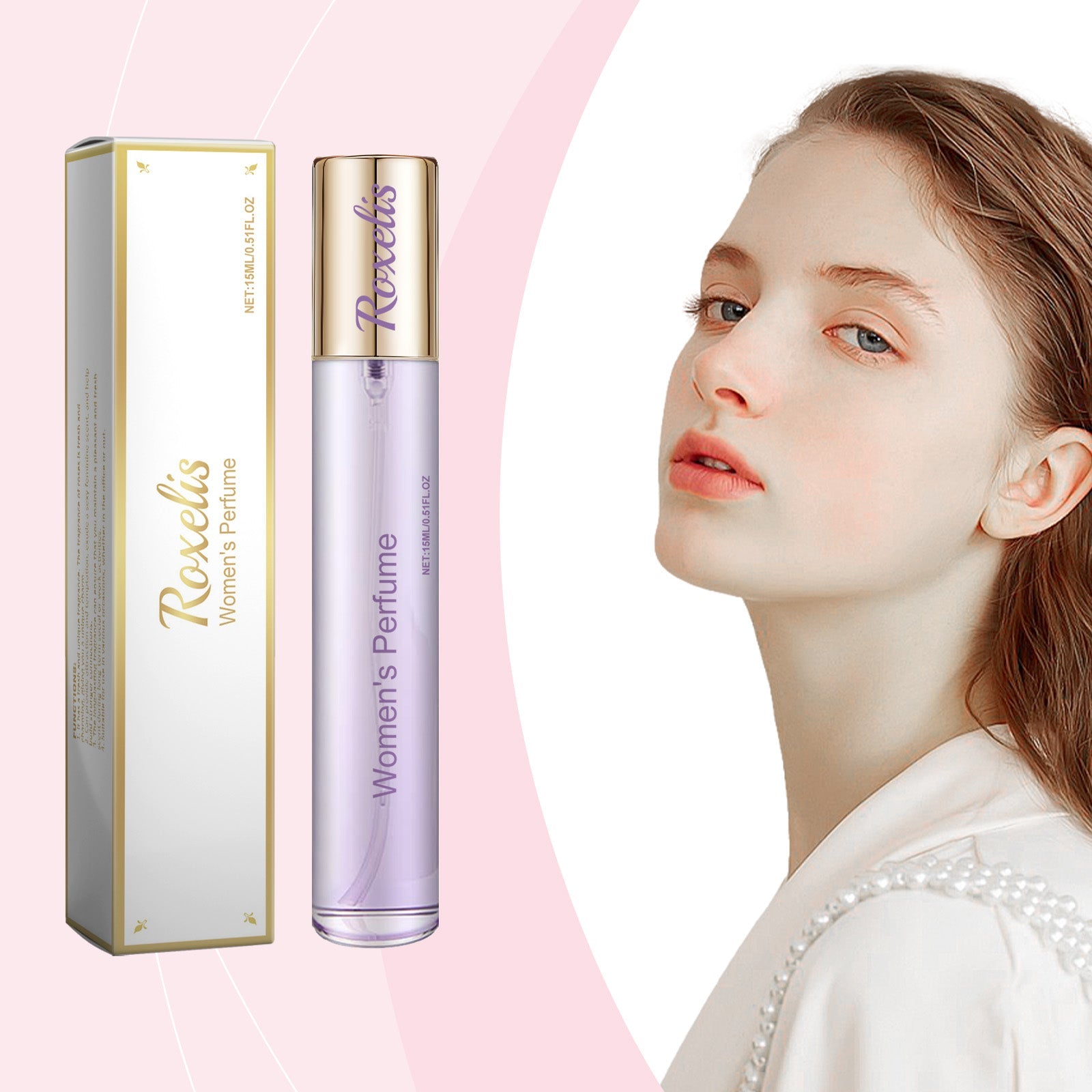 Fresh Perfume Spray, Lasting Fragrance Of Misty Rain Garden Wood Rose Fragrance Portable Perfume