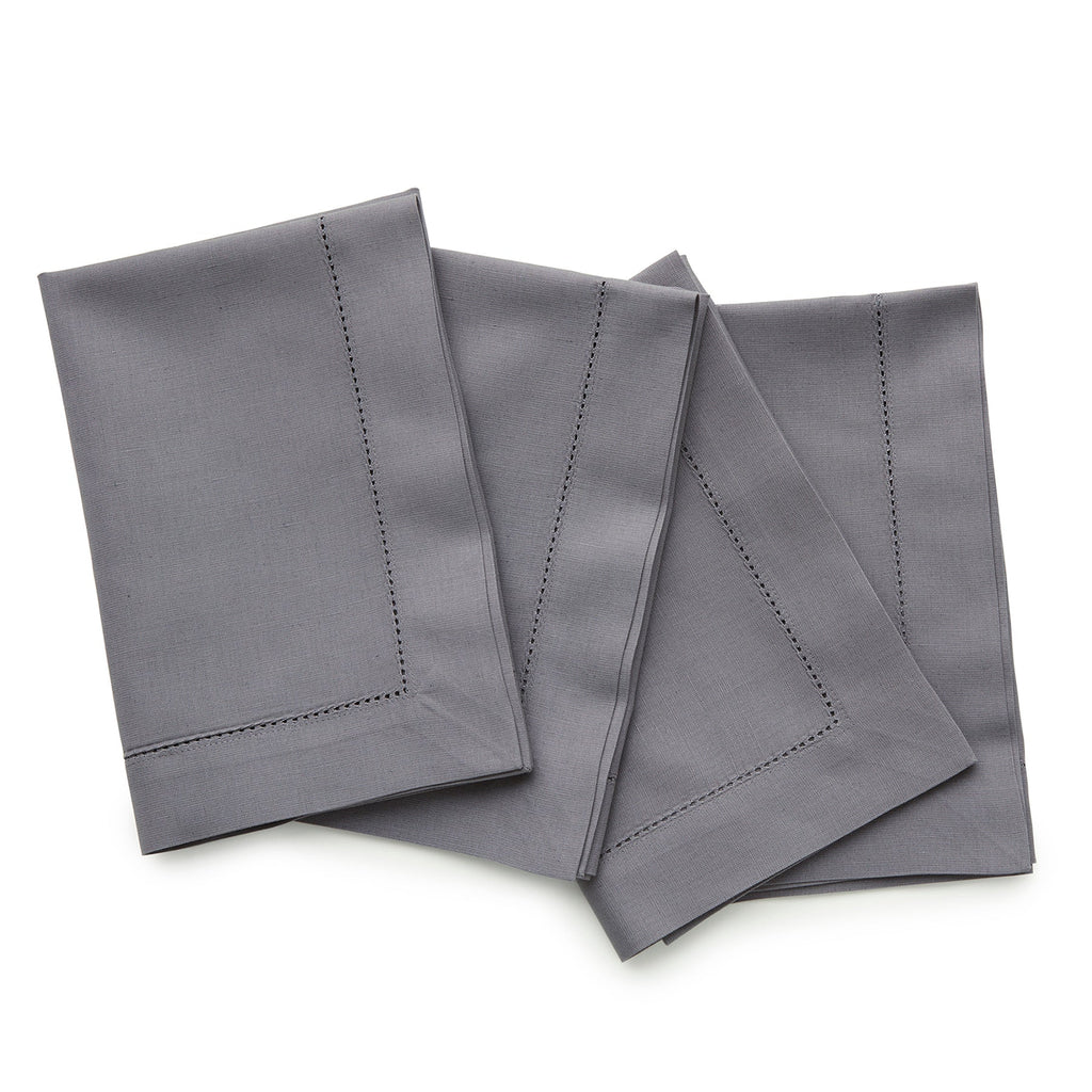 Cotton Linen Hemstitch Napkins