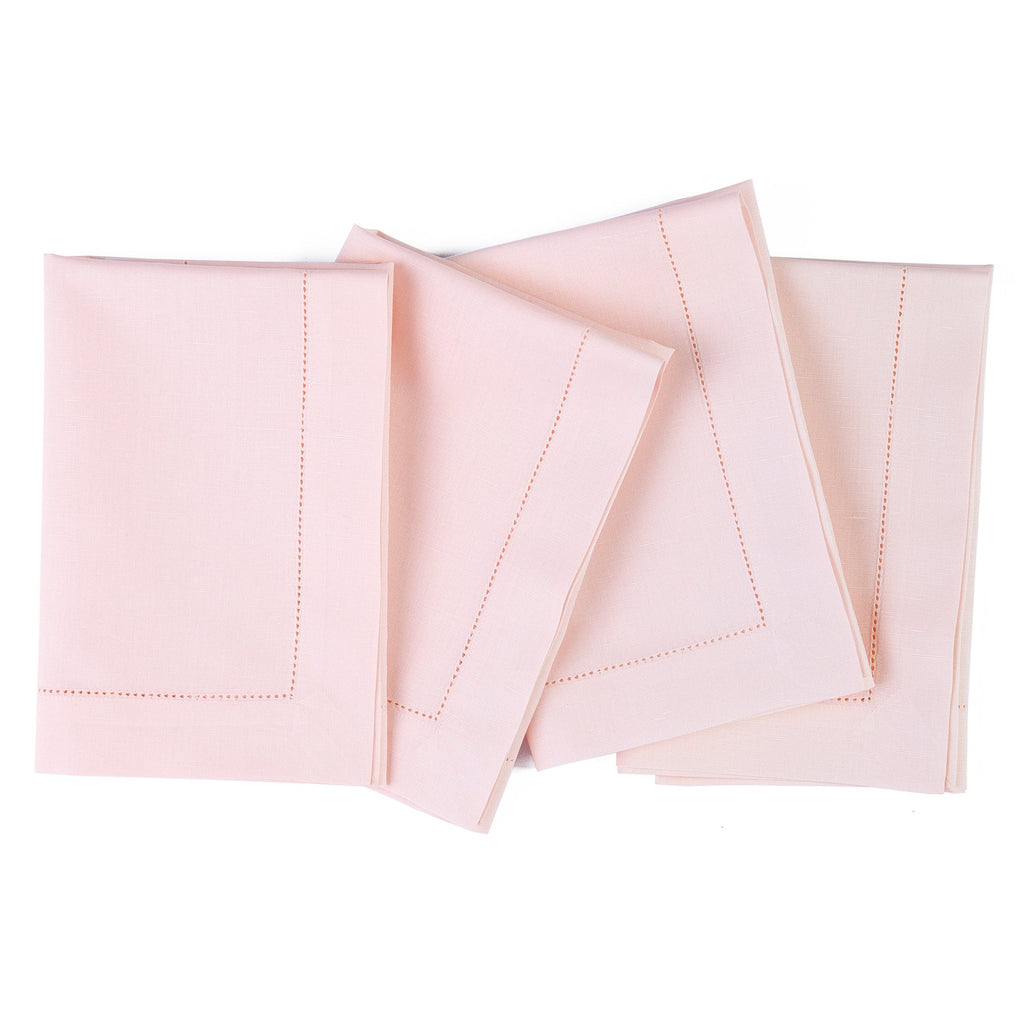 Cotton Linen Hemstitch Napkins