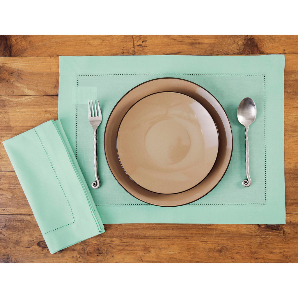 Cotton Linen Hemstitch Placemats