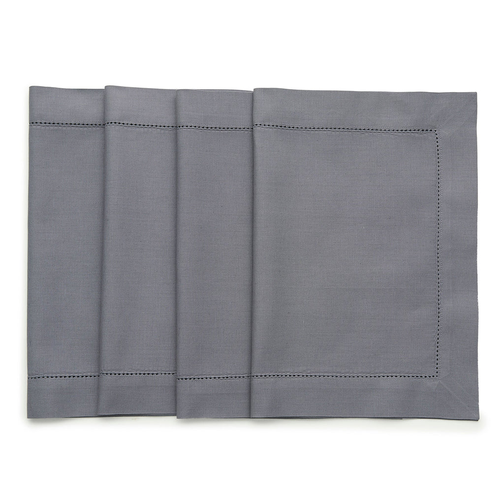 Cotton Linen Hemstitch Placemats