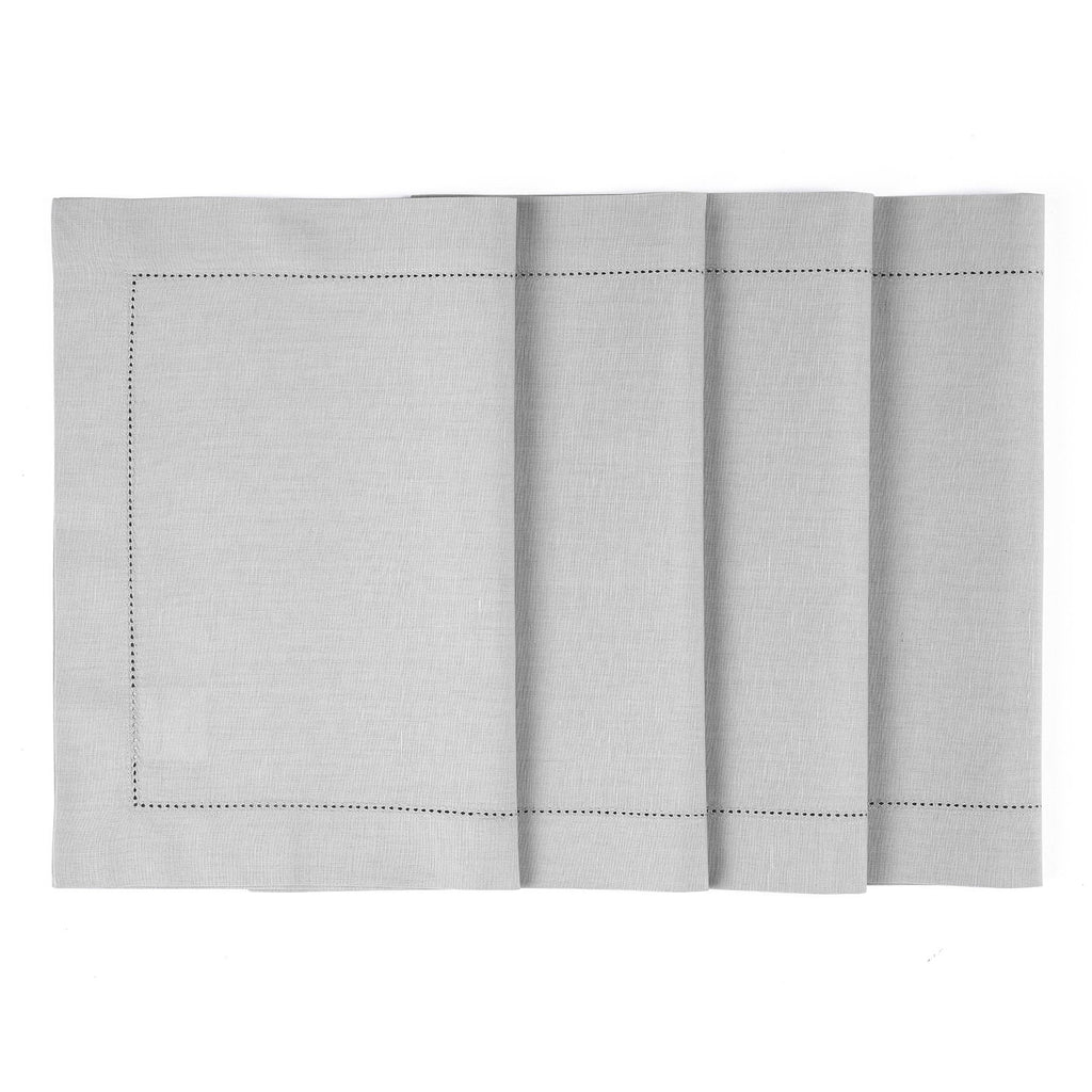 Cotton Linen Hemstitch Placemats