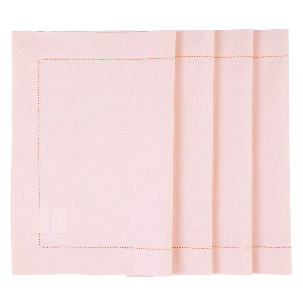 Cotton Linen Hemstitch Placemats