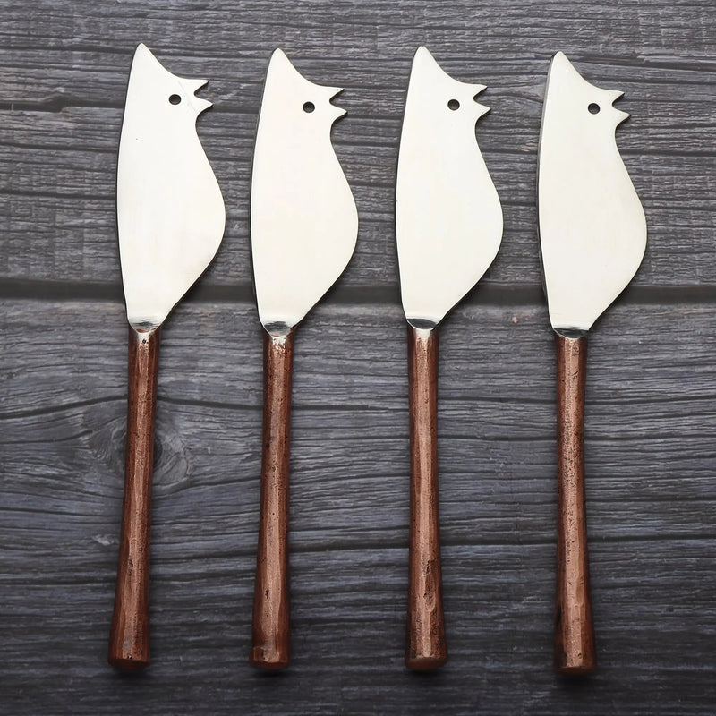 CAMELLIA RATONCITO CHEESE SPREADER/KNIFE 4 PC. SET