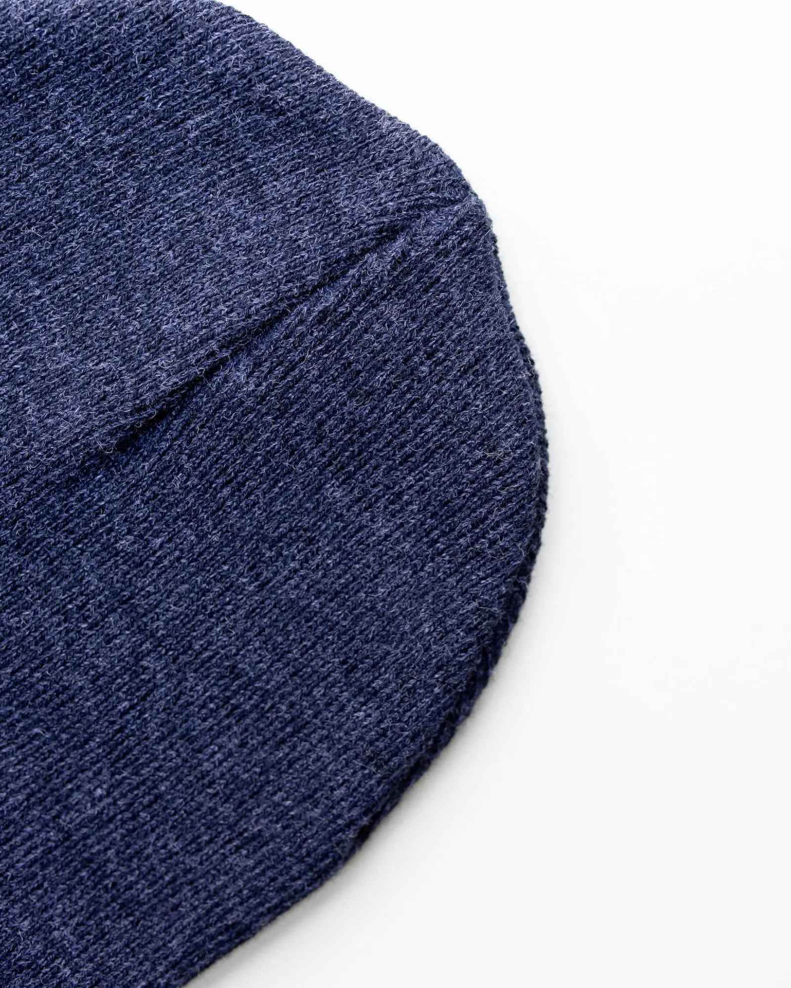 CS106 HAAKWEAR Traditional Silent Cuffed Beanie, Denim Blue