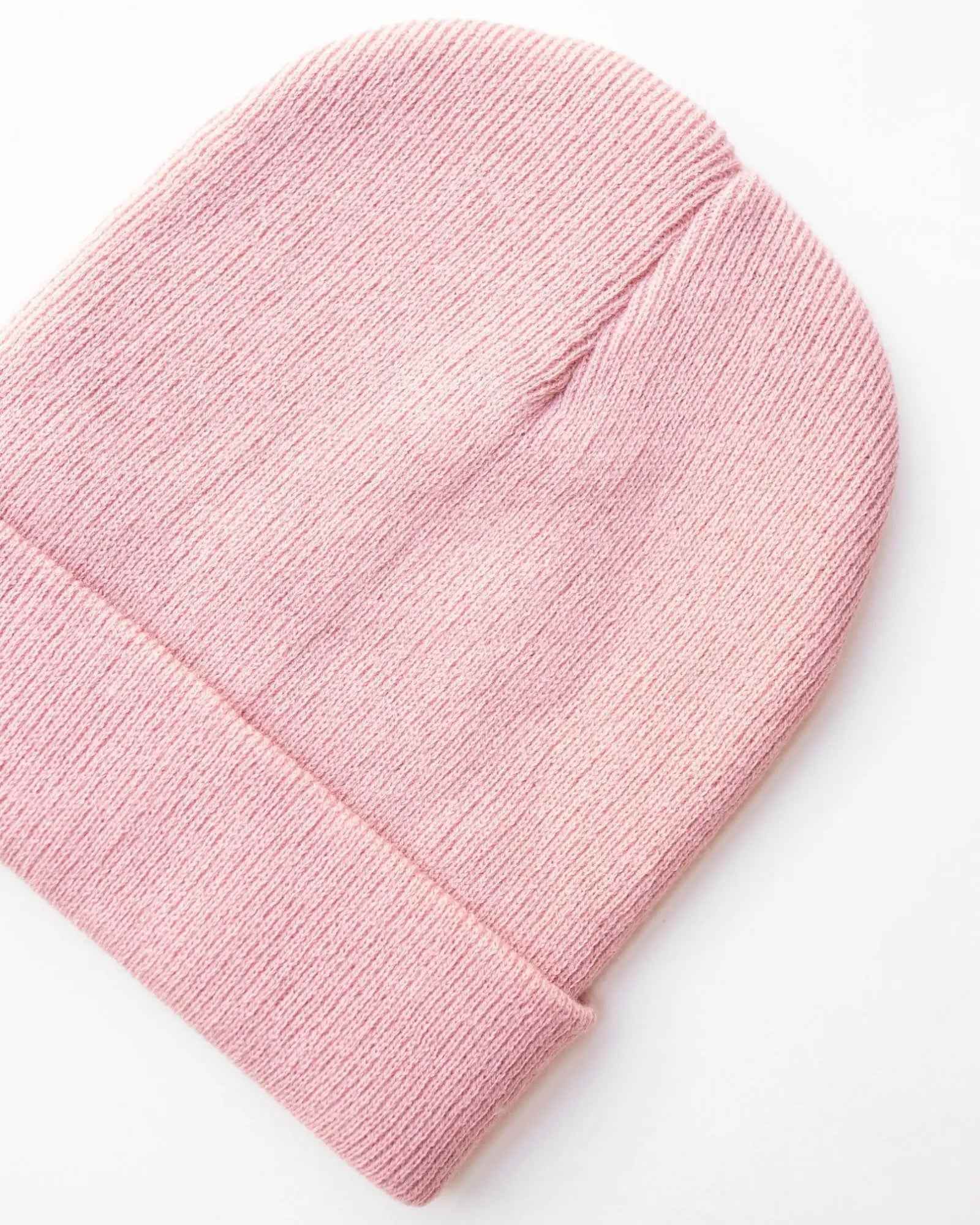 CS111 HAAKWEAR Traditional Silent Cuffed Beanie, Pearl Pink