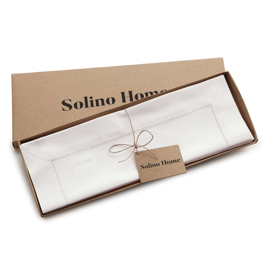 Cotton Linen Hemstitch Placemats