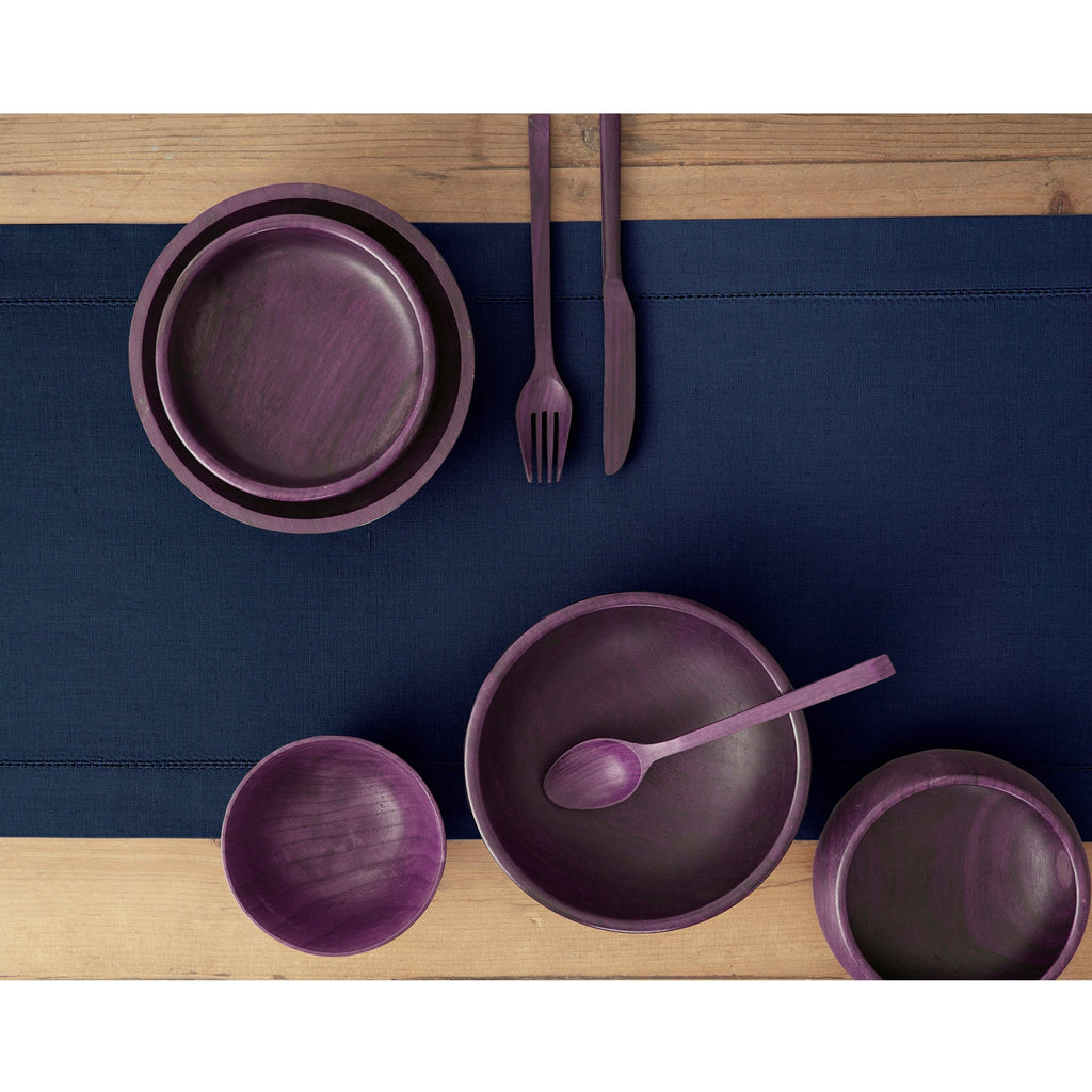 Cotton Linen Hemstitch Table Runner