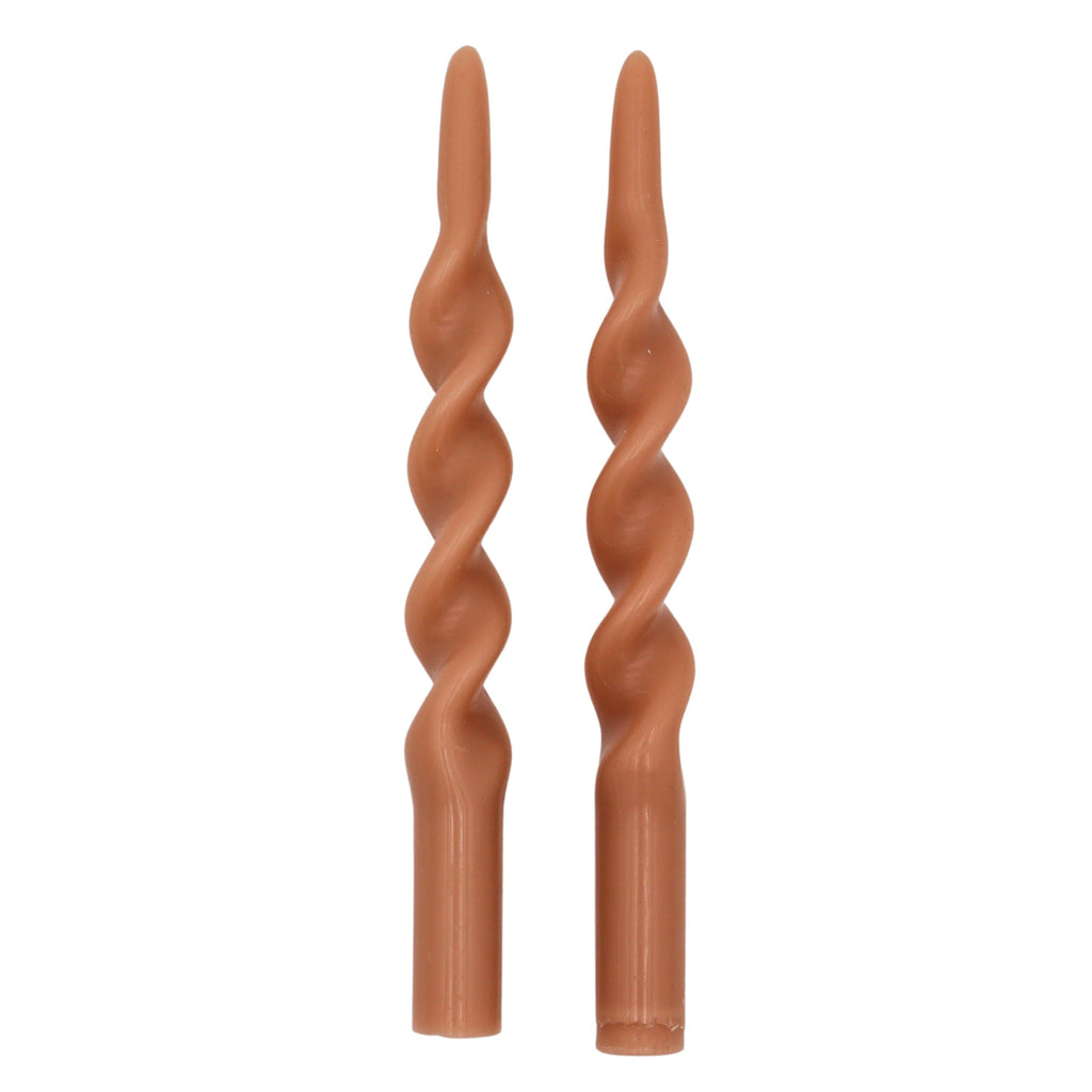 Caramel Swirl Candle (Pair) - Pack of 10