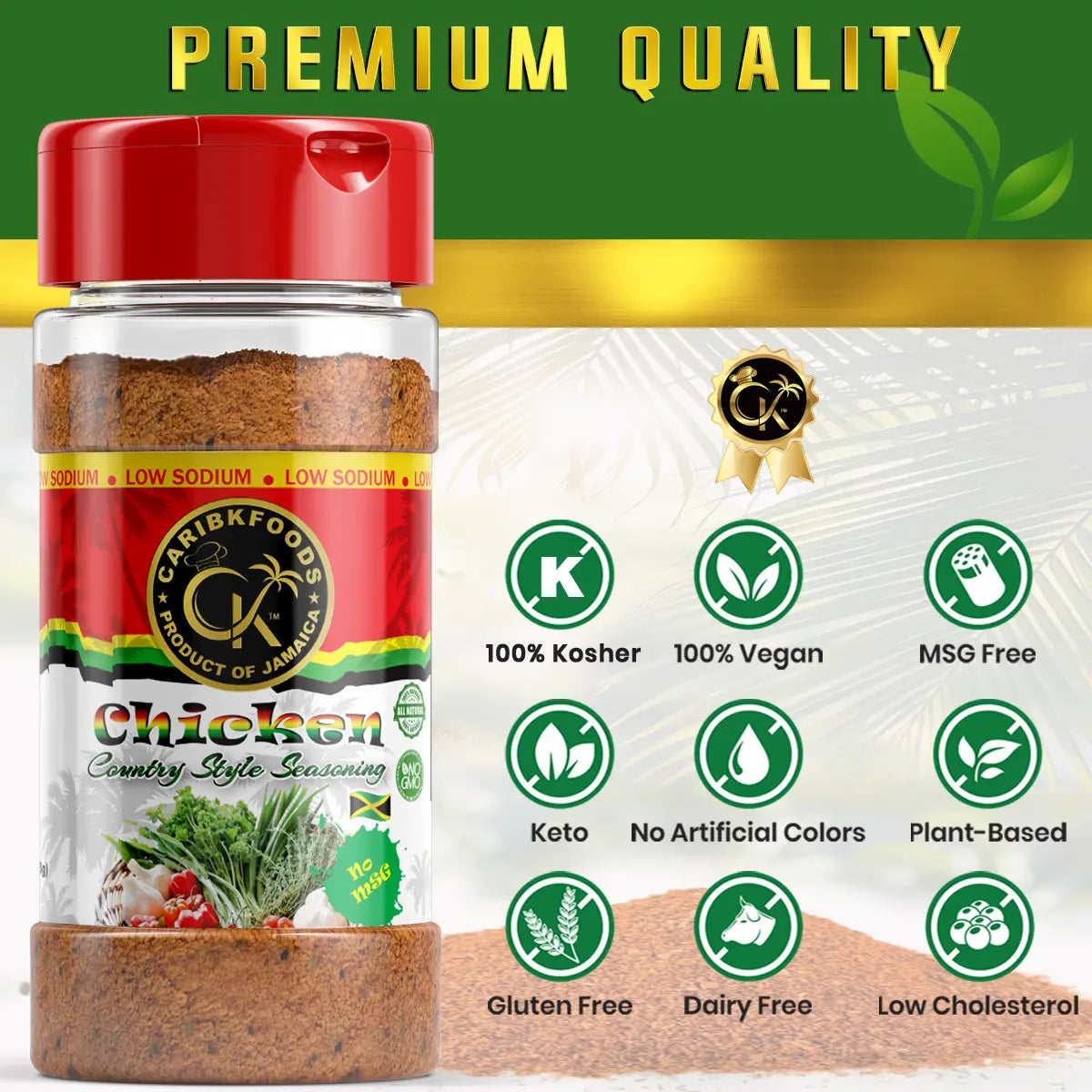 Caribbean Kitchen Kosher Chicken Seasoning