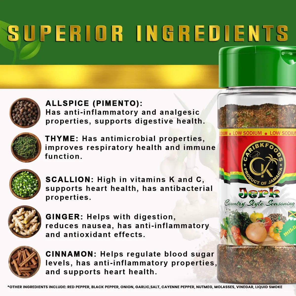 Caribbean Kitchen Kosher Mild Jerk Seasoning