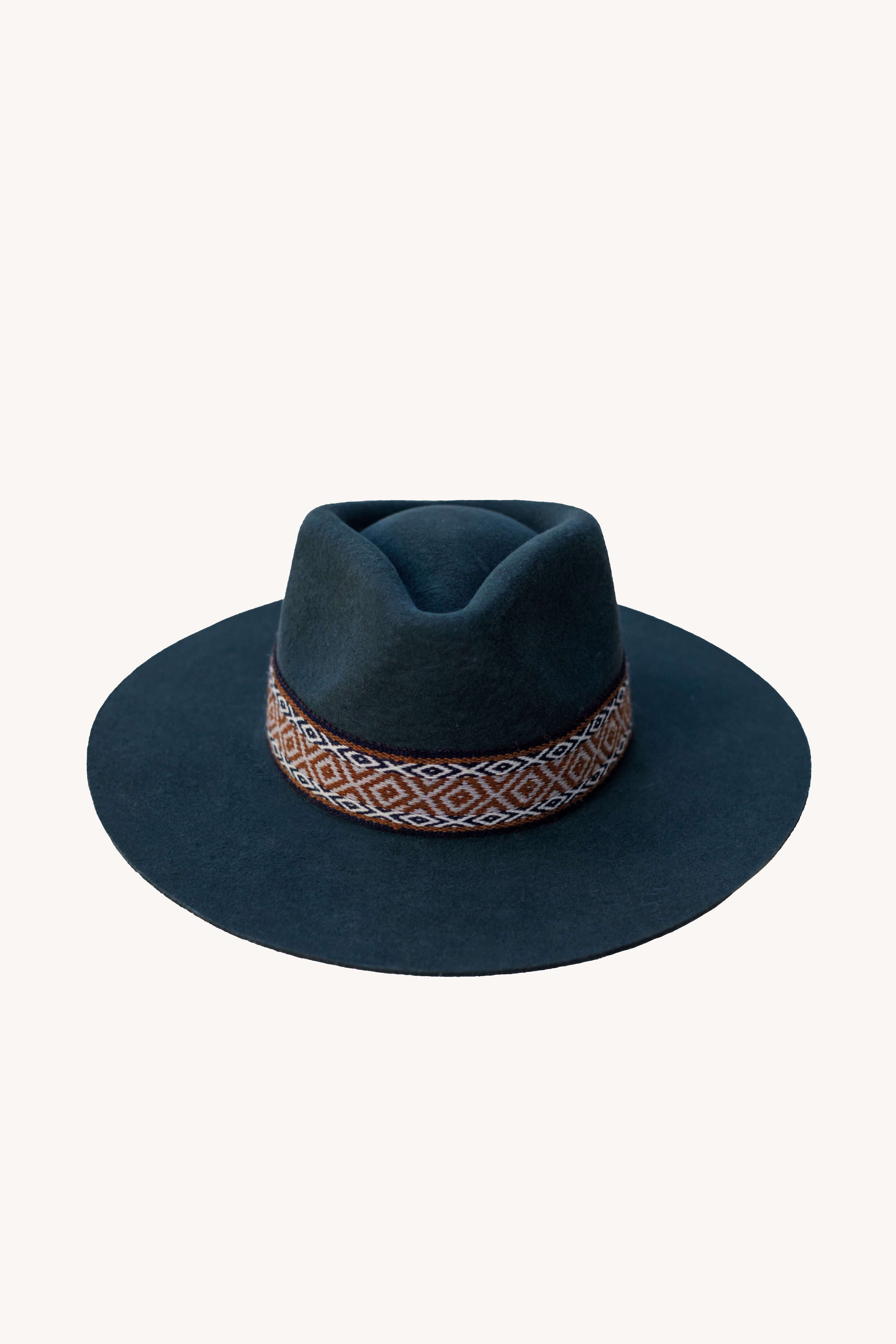 Charcoal Grey Western Hat