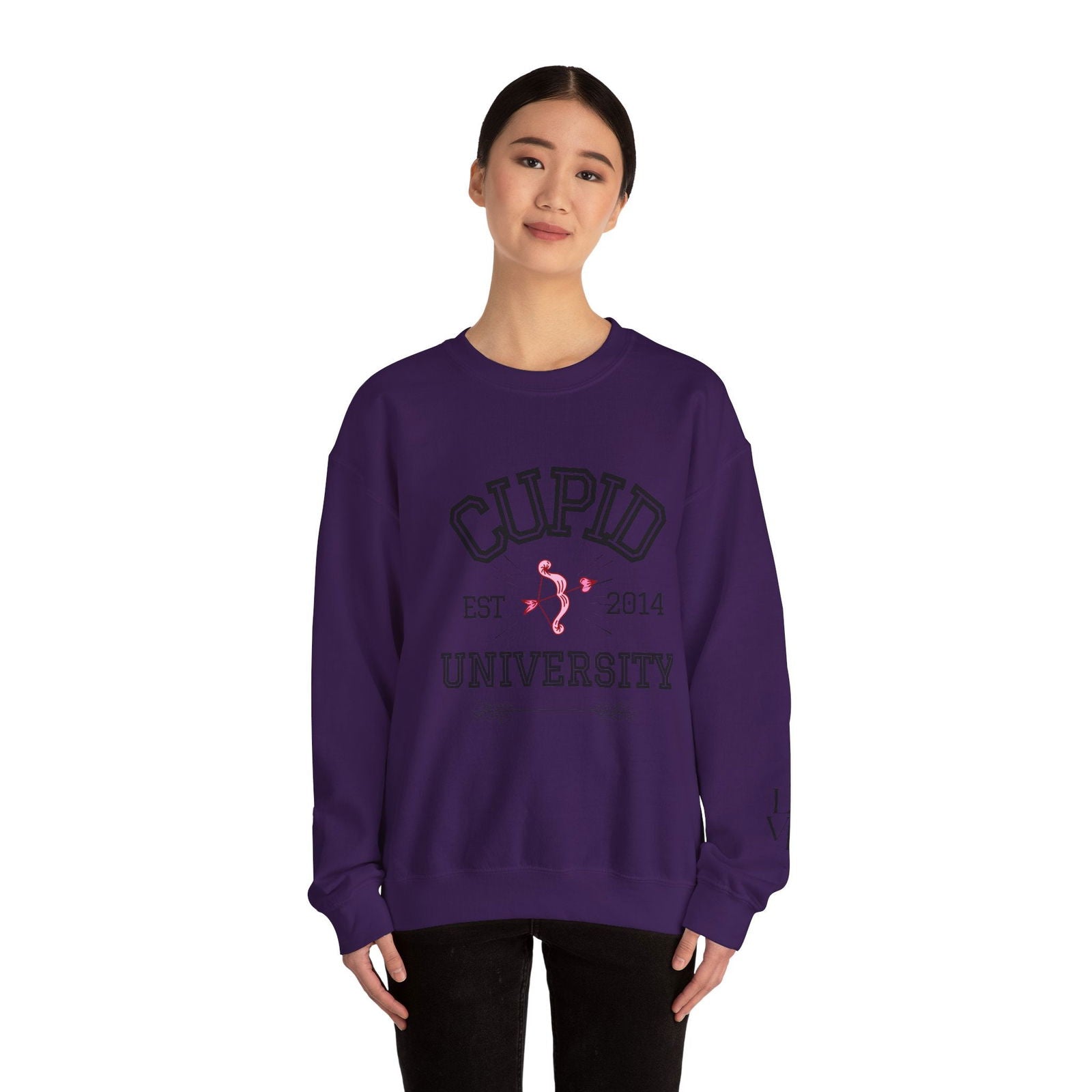 Cupid University Crewneck Sweatshirt for Women - Long Sleeve Women's Top