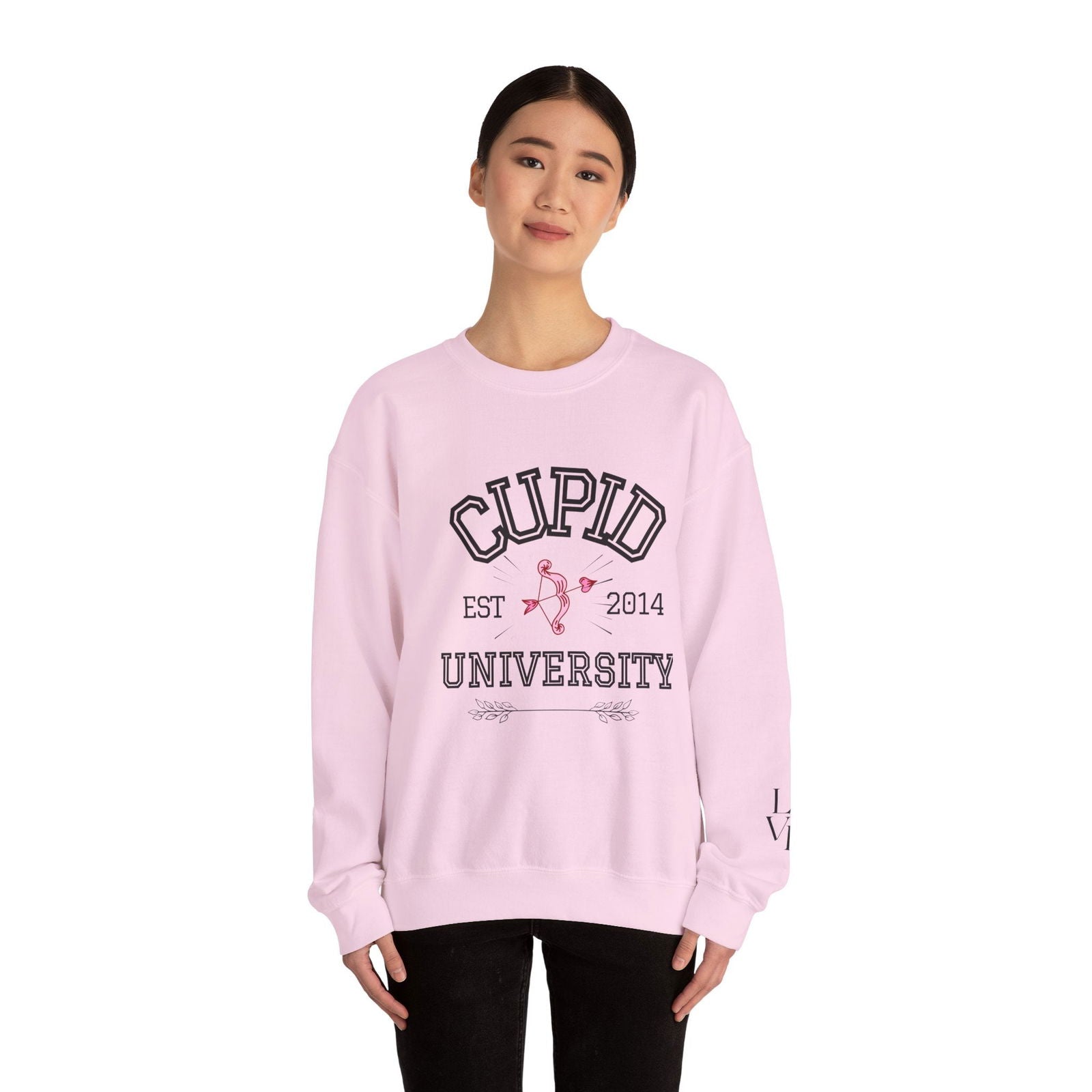 Cupid University Crewneck Sweatshirt for Women - Long Sleeve Women's Top